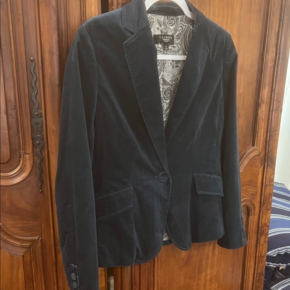 Talbots Women's Deep Teal Blazer - Picture 5 of 11